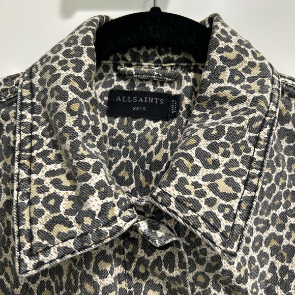 All Saints Leopard Jacket - Picture 3 of 4